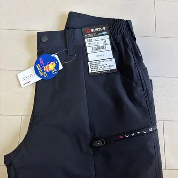 BURTLE 블랙 워크 팬츠 M