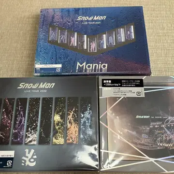 Snow Man LIVE TOUR Blu-ray 3세트
