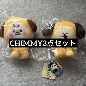 chimmy 봉제 인형 아크릴 스탠드 3종 세트