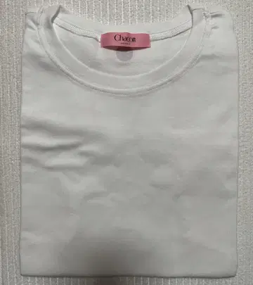 차코트 반팔 T셔츠 면 100%