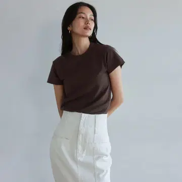 Sea Room lyn C/2FACE 서클넥 티셔츠