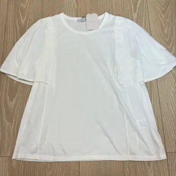 새상품 리요카 플레어 슬리브 티셔츠 여성용 프리