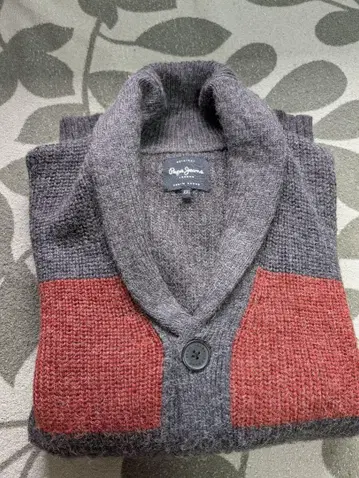 Pepe Jeans 그레이/레드 가디건