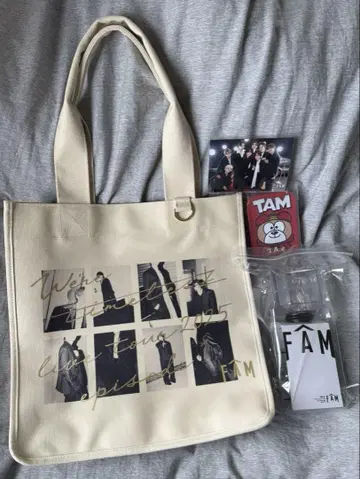 timelesz FAM 가방 응원봉 TAM 캔디 사진 세트