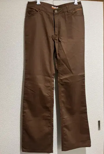 CASTELBAJAC 브라운 플레어 팬츠 11 L 사이즈