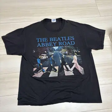 THE BEATLES ABBEY ROAD 티셔츠 Hanes