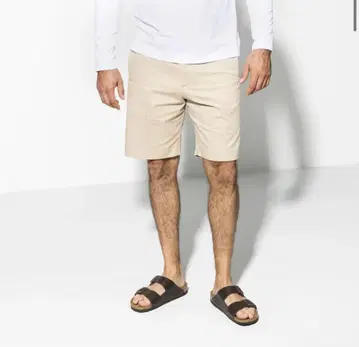 Birkenstock 애리조나 내추럴 가죽 샌들 27cm
