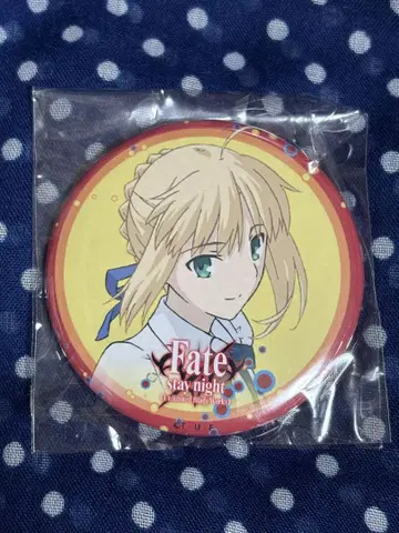 ufotable DINING 15주년 기념전 캔뱃지 fate 세이버