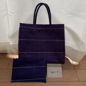 a g n e s,b 라피아 핸드백 파우치 포함