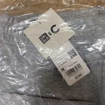 UNIQLO C 유니클로 C 그레이 맨투맨 와이드 팬츠 M 새상품