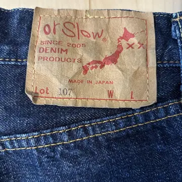 오어슬로우 orSlow 데님 XS