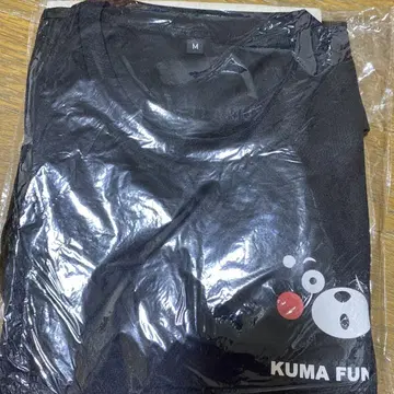 2018 곰 팬런 구마모토 대회 KUMA FUN 블랙 T셔츠 M 사이즈