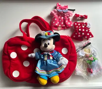 미니 마우스 옷 갈아입기 봉제 인형