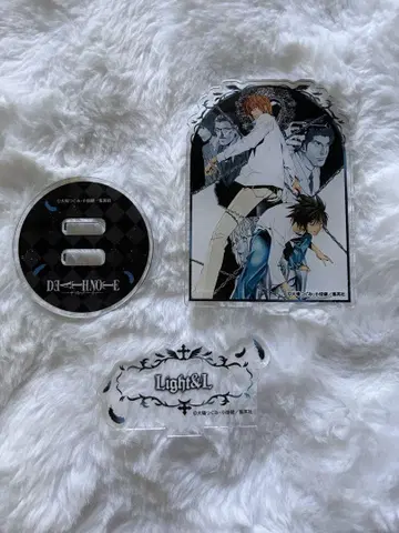 데스노트 아크릴 스탠드 라이트&L