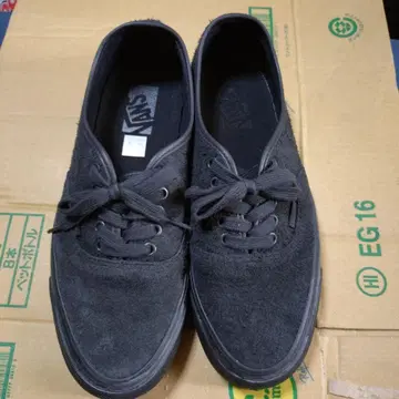 론 헤르만 VANS 스웨이드 블랙 28cm