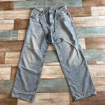 ZARA 와이드 레그 데님 32인치
