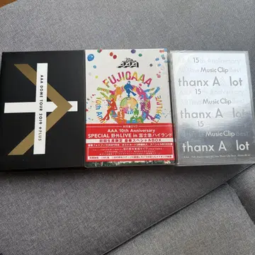 AAA 10th Anniversary plus DVD 3장 세트