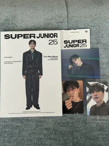 슈퍼주니어 25 포토북 ver. 은혁
