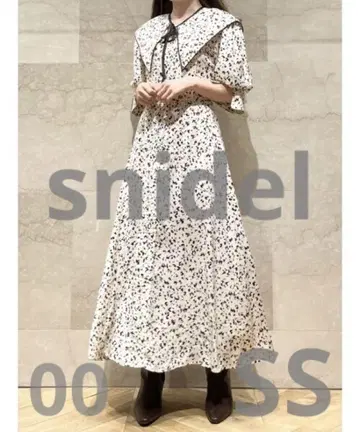 스나이델 빅칼라 롱 원피스 00 가을/겨울 긴팔 7부