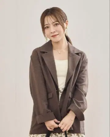[시마무라] yumi 자켓 브라운 L L사이즈 새상품