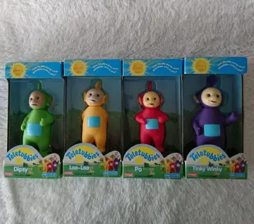 텔레토비즈 소프트 비닐 4체 세트 당시 제품