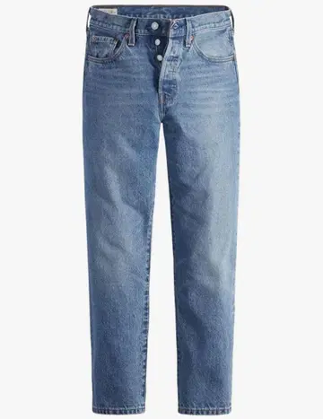 Levi's 청바지 501(R) 크롭 하이라이즈 컷오프