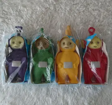 텔레토비즈 피규어 저금통 4체 세트 당시 물건