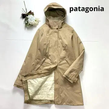 3way 파타고니아 3-in-1 Parka 여성용 베이지 충전솜 코트