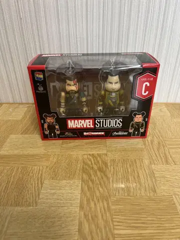 MARVEL 큐브릭 베어브릭 2체 세트