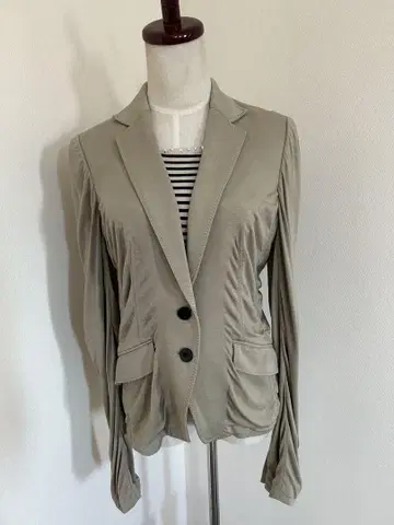 PaulSmith BLACK label 베이지 테일러드 자켓 40