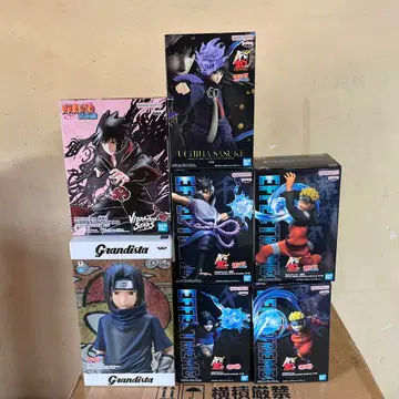 사스케 나루토 피규어 레어 미개봉 7점