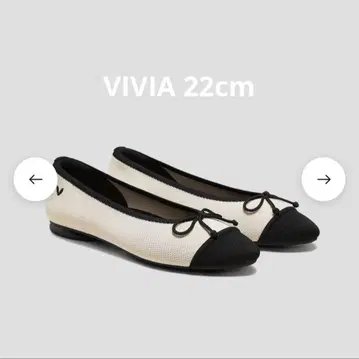 VIVAIA [Tiana] 아몬드 토 플랫슈즈 22cm