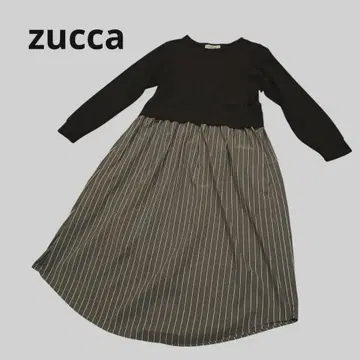 zucca 주카 셔츠 도킹 원피스 스트라이프 M 사이즈