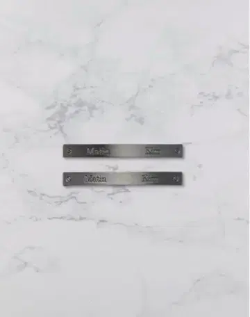 Matin Kim 헤어핀 2개 SIGNATURE HAIR 헤어 클립