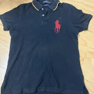 Polo 네이비 피케 셔츠 커스텀 핏