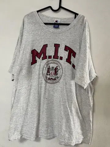 Champion M.I.T. T셔츠 X-LARGE 그레이