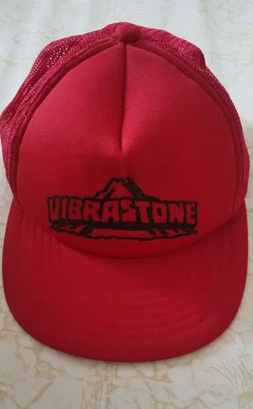 VIBRASTONE 빨간색 캡 90년대