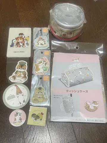 모프 샌드 파우치 티슈 케이스 스티커 책받침 코스터 묶음 판매