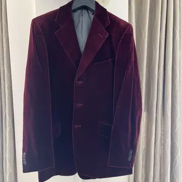Paul Smith 테일러드 자켓 벨로아 보르도 폴스미스