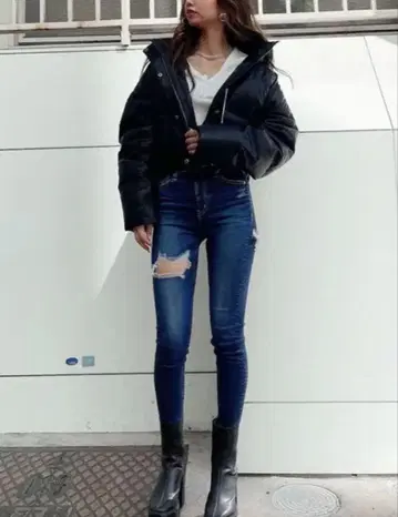 GYDA 인디고 M/W 백 리프트 스키니 데님 PT