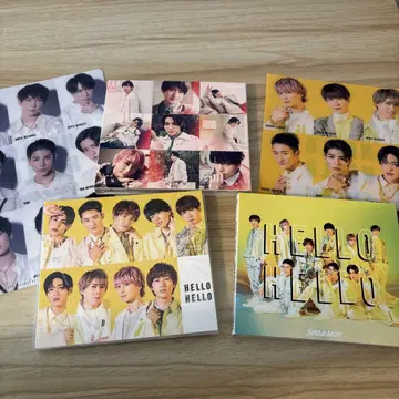 Snow Man HELLO HELLO 오렌지 kiss 세트