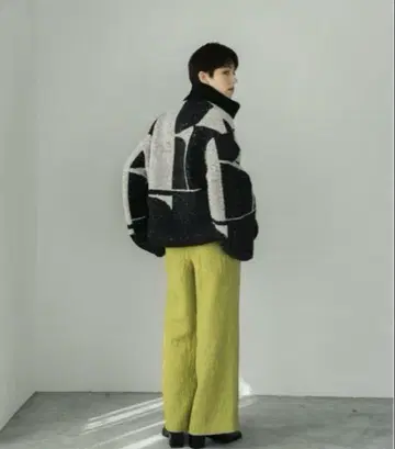 Knuth Marf accent pattern knit jacket