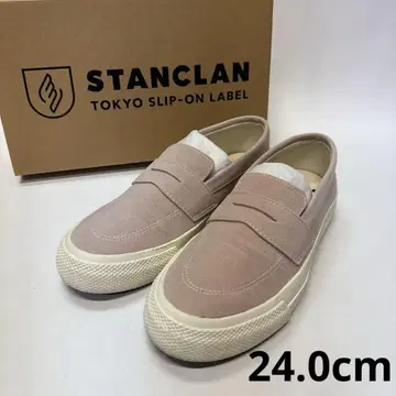 STANCLAN TOKYO 슬립온 라벨 스니커즈 슬립온