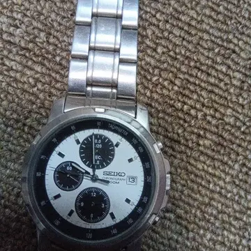 SEIKO 크로노그래프 손목시계 10기압 방수