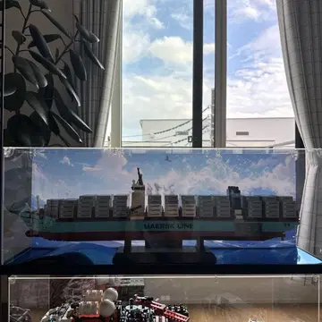 MAERSK LINE 컨테이너선 모형