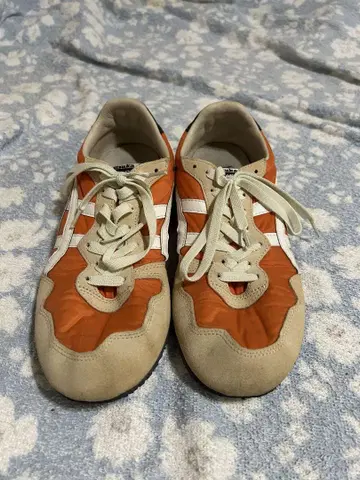 오렌지/베이지 레트로 스니커즈 오니츠카타이거