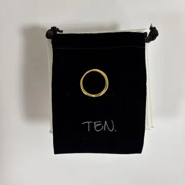 TEN. 골드링 실버 925 정품 인증서 포함 13호
