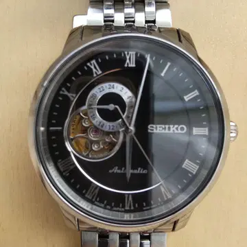 SEIKO 자동 와인딩 시계 블랙
