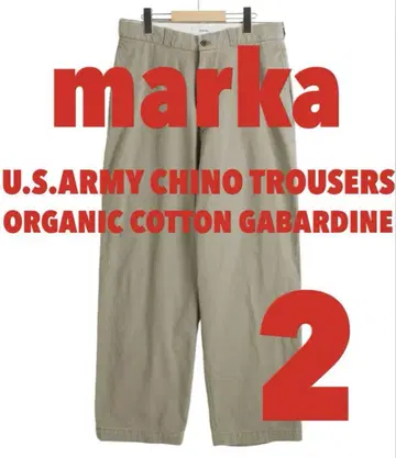 [ 새상품급 ] marka U.S.ARMY CHINO TROUSERS