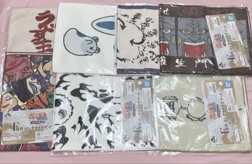 제일복권 NARUTO 나루토 E상 롱 타월 모듬 8종 세트